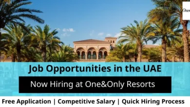 Jobs at One&Only Resorts in the UAE