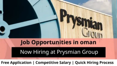 Jobs at Prysmian in Oman