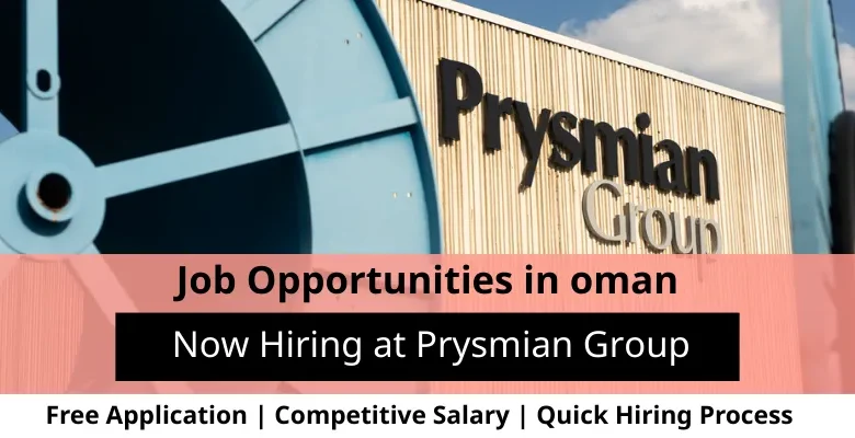 Jobs at Prysmian in Oman