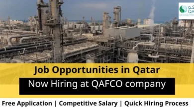 Jobs at QAFCO company in Qatar