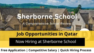 Jobs at Sherborne School in Qatar