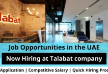 Jobs at Talabat company in the UAE
