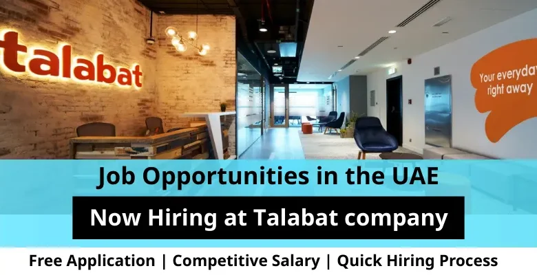 Jobs at Talabat company in the UAE