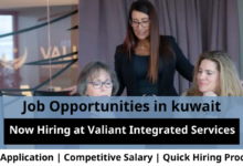 Jobs at Valiant Integrated Services in Kuwait
