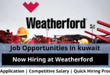 Jobs at Weatherford in Kuwait