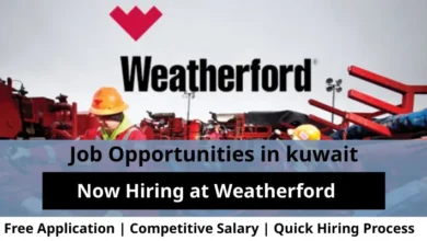 Jobs at Weatherford in Kuwait
