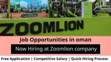 Jobs at Zoomlion company in Oman