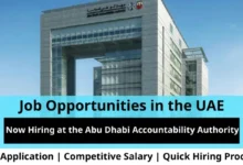 Jobs at the Abu Dhabi Accountability in the UAE