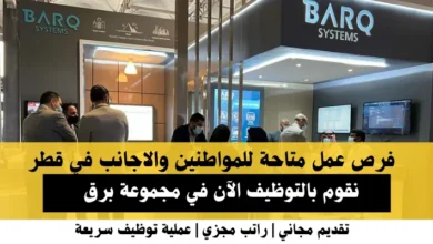 وظائف مجموعة برق في قطر