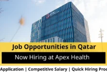 Jobs at Apex Health in Qatar
