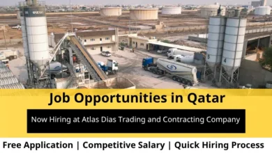 Jobs at Atlas Dias Trading in Qatar