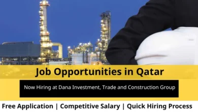 Jobs at Dana Investment in Qatar
