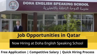Jobs at Doha English in Qatar