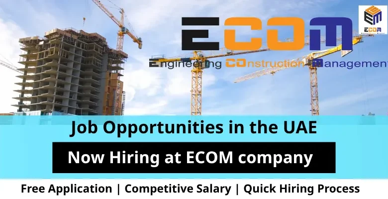 Jobs at ECOM company in the UAE
