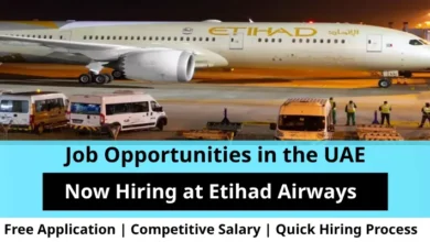 Jobs at Etihad Airways in the UAE
