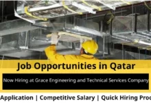 Jobs at Grace Engineering in Qatar