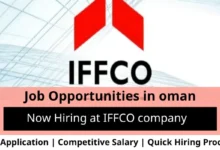 Jobs at IFFCO company in Oman