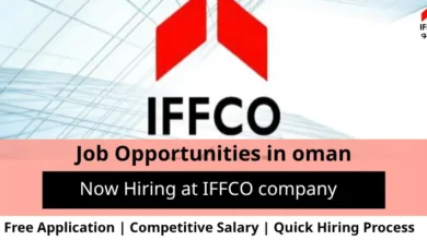 Jobs at IFFCO company in Oman