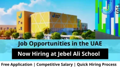 Jobs at Jebel Ali School in the UAE