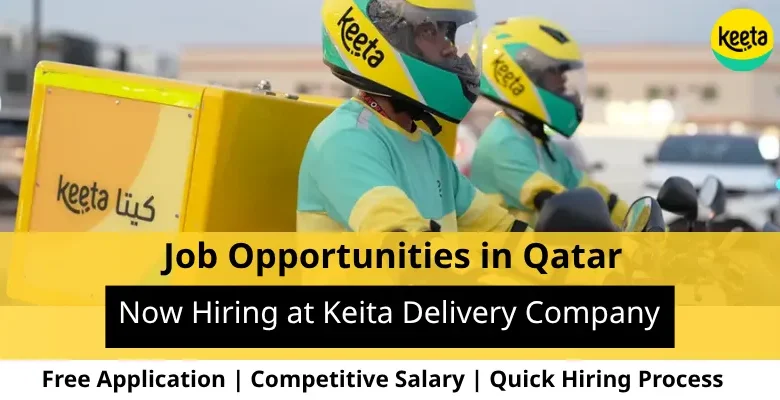 Jobs at Keita Delivery in Qatar