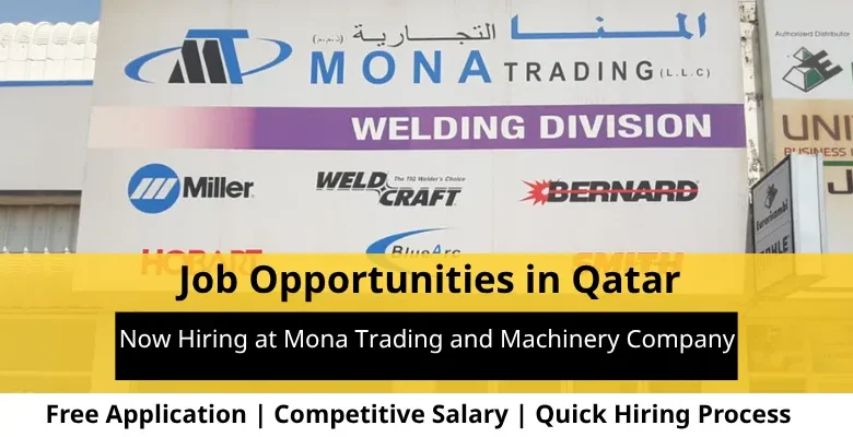 Jobs at Mona Trading in Qatar