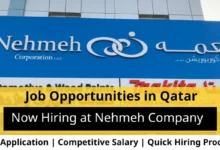Jobs at Nehmeh company in Qatar