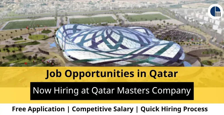 Jobs at Qatar Masters Company in Qatar