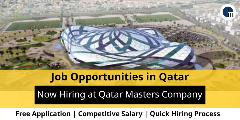 17 job vacancies available at Qatar Masters in Qatar - Dar Jobs – Gulf ...