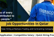 Jobs at Ramaco Trading in Qatar