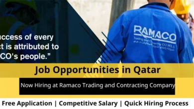 Jobs at Ramaco Trading in Qatar