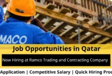 Jobs at Ramco Trading in Qatar