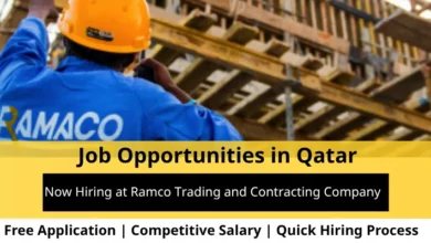 Jobs at Ramco Trading in Qatar