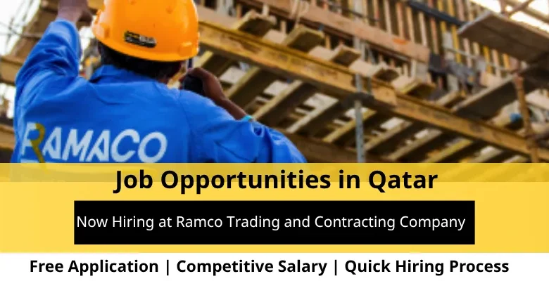 Jobs at Ramco Trading in Qatar