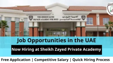 Jobs at Sheikh Zayed in the UAE