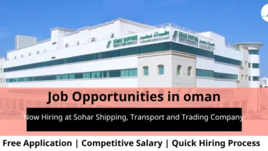 Jobs at Sohar Shipping in Oman
