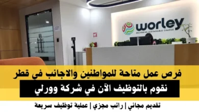 وظائف شركة وورلي في قطر