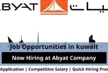 Jobs at Abyat Company in Kuwait