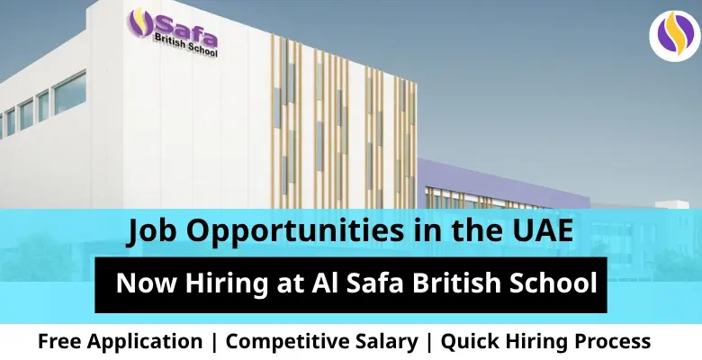Jobs at Al Safa British in the UAE