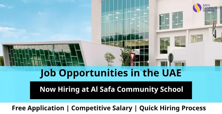 Jobs at Al Safa Community in the UAE