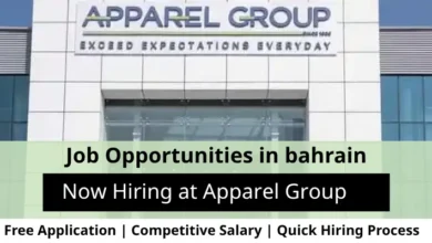 Jobs at Apparel Group in Bahrain