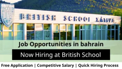 Jobs at British School in Bahrain