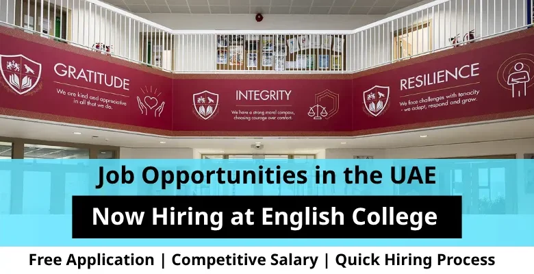 Jobs at English College in the UAE