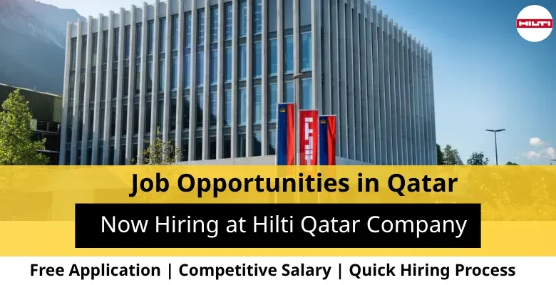 Jobs at Hilti Qatar in Qatar