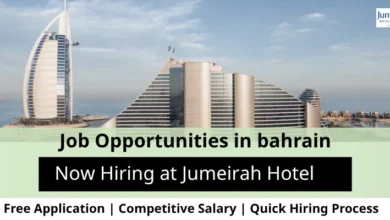 Jobs at Jumeirah Hotel in Bahrain