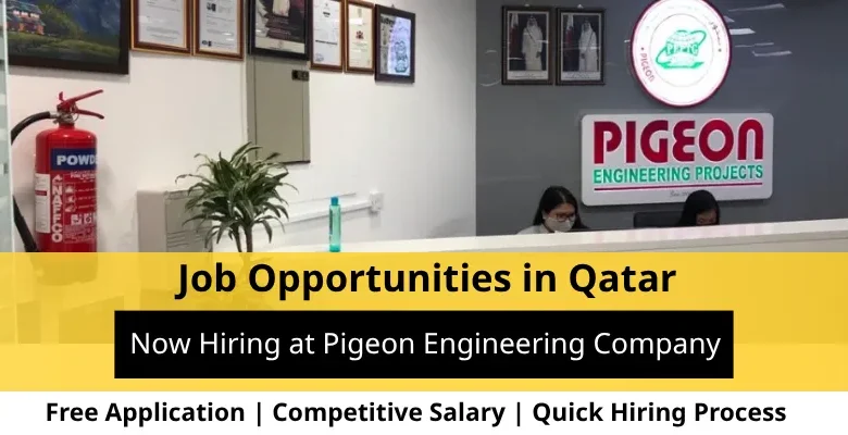 Jobs at Pigeon Engineering in Qatar