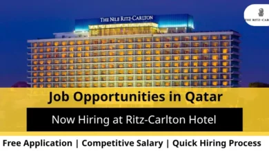 Jobs at Ritz-Carlton Hotel in Qatar