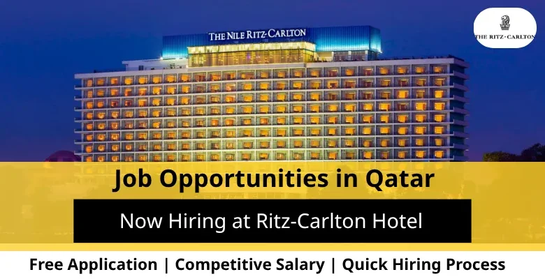 Jobs at Ritz-Carlton Hotel in Qatar