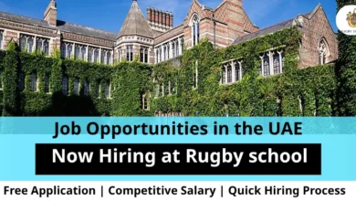 Jobs at Rugby school in the UAE