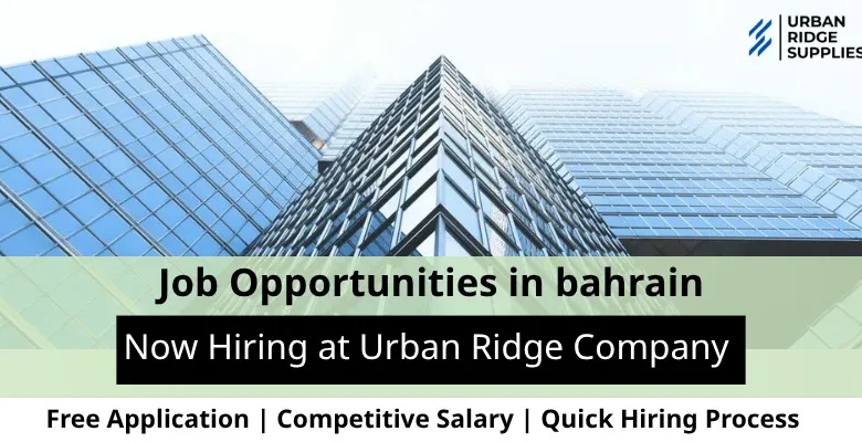 Jobs at Urban Ridge in Bahrain