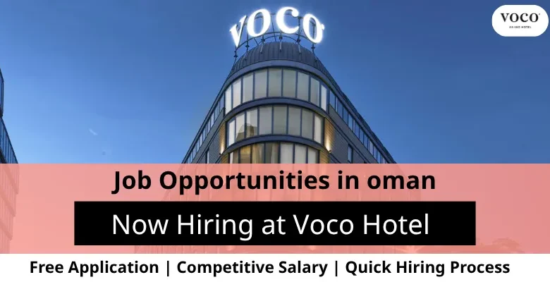 Jobs at Voco Hotel in Oman